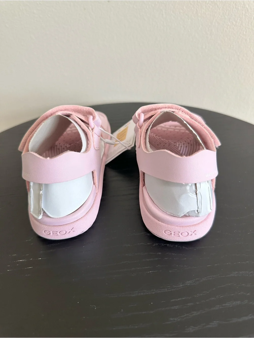 Geox Girls Fusbetto Pink Sandals NWT Size 10.5 EU 28 Lightweight Summer Shoes